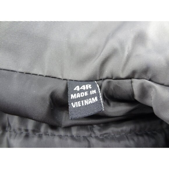 $395 Calvin Klein Extreme Slim Fit Raincoat Parka Black Men's 44 Reg - Picture 6 of 12